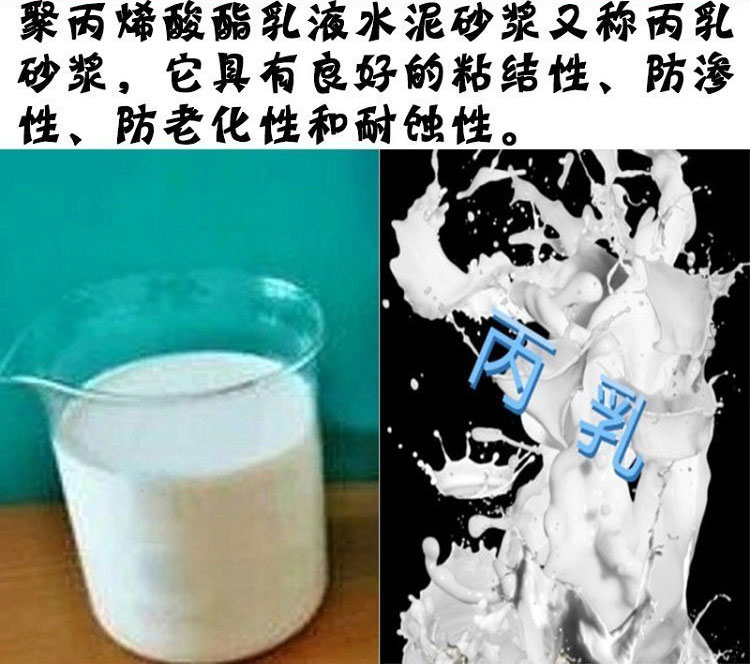 √丙乳砂漿：一種高效、耐用的建筑材料